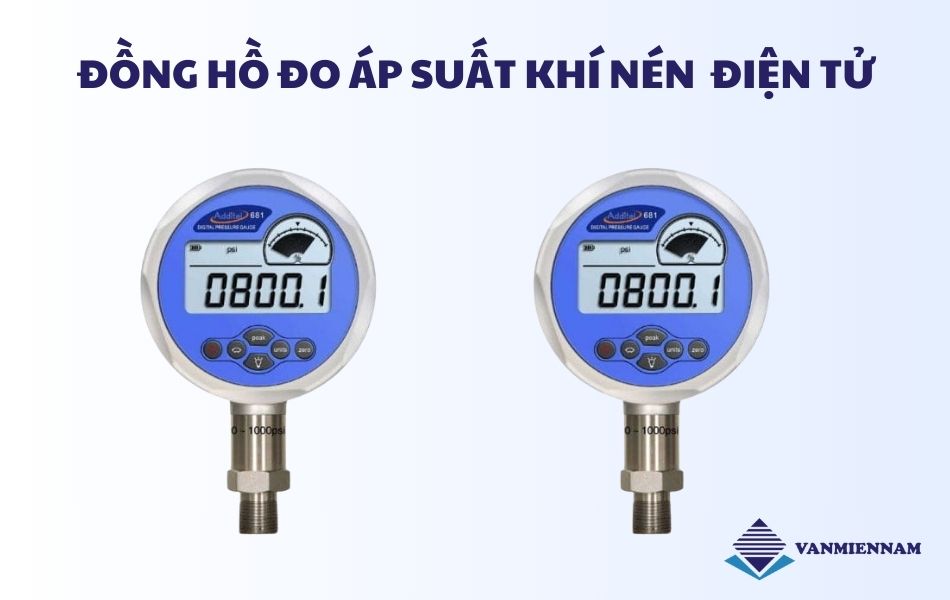 Đồng hồ đo áp suất khí nén điện tử