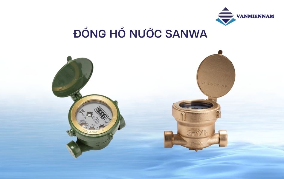 Đồng hồ nước phòng trọ Sanwa