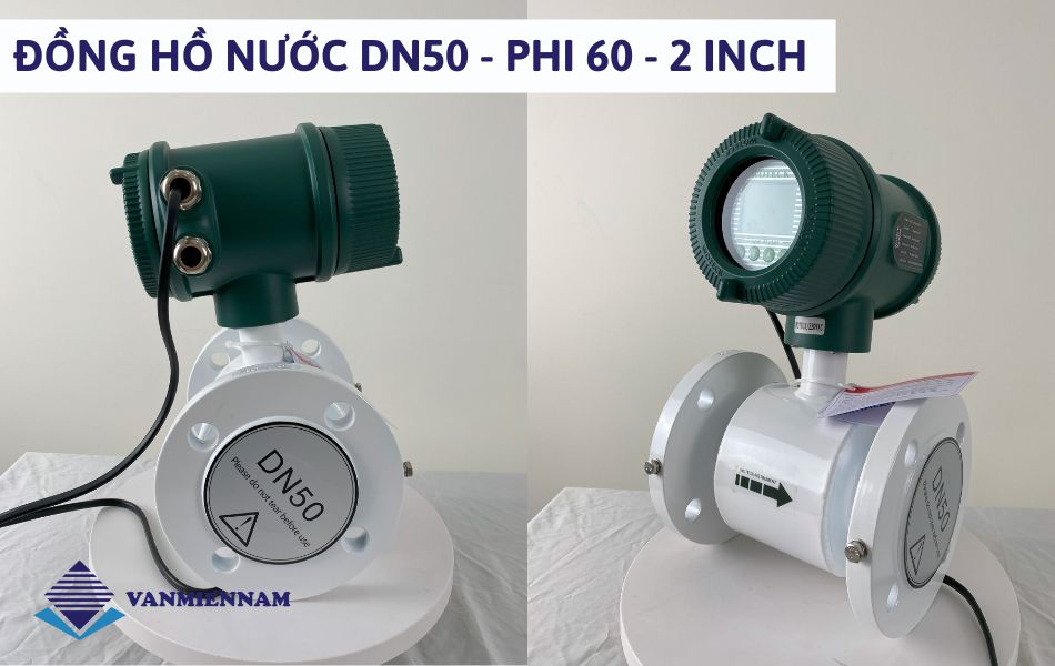 Kích thước đồng hồ nước DN50