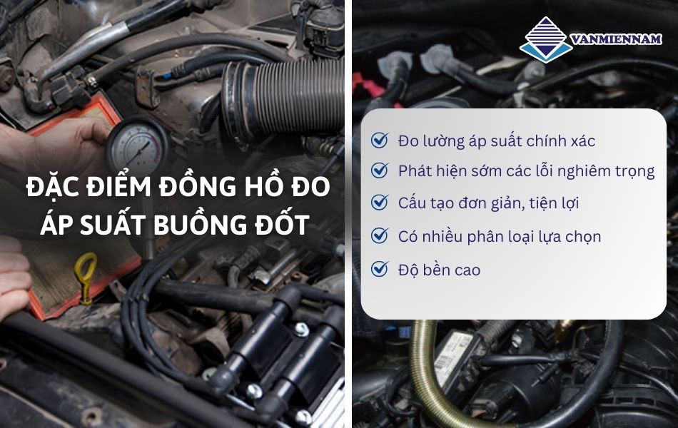 Ưu điểm của đồng hồ áp suất buồng đốt