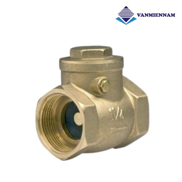 Van 1 chiều đồng lá lật Unik