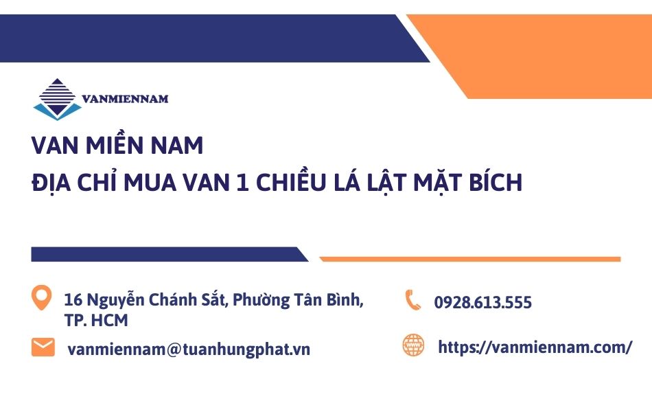 Địa chỉ mua van 1 chiều lá lật mặt bích