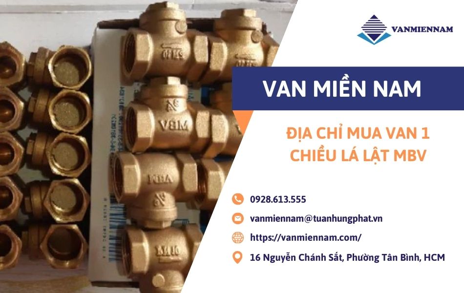 Mua van 1 chiều lá lật MBV tại Van Miền Nam