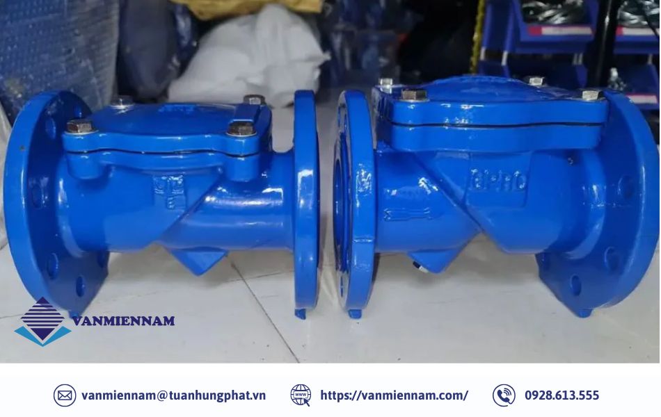 Hệ thống sử dụng van 1 chiều lá lật Shinyi