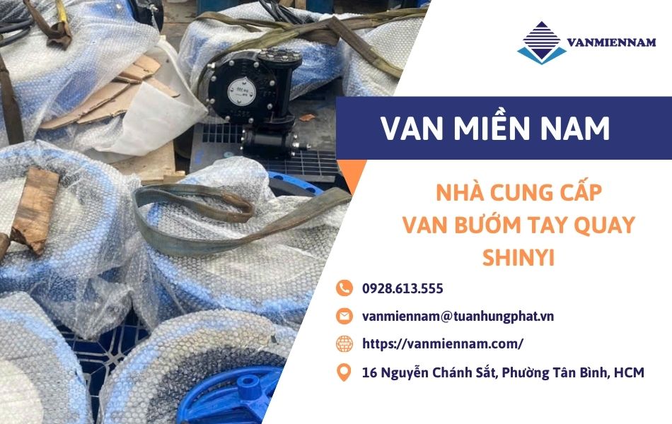 mua van bướm tay quay Shinyi tại Van Miền Nam