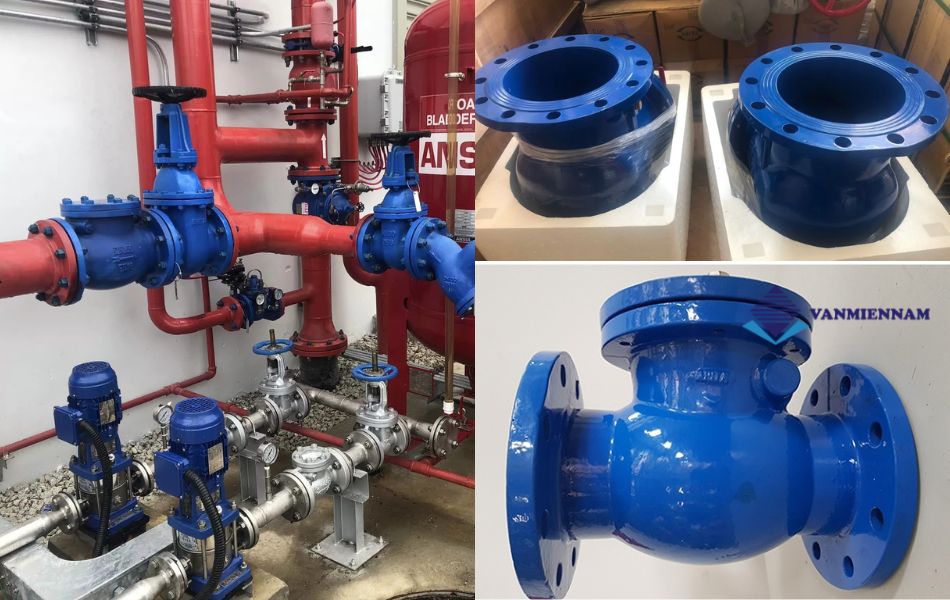 Ứng dụng phổ biến van một chiều lá lật Arita