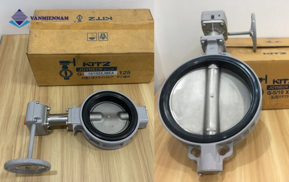 ứng dụng van bướm tay quay kitz