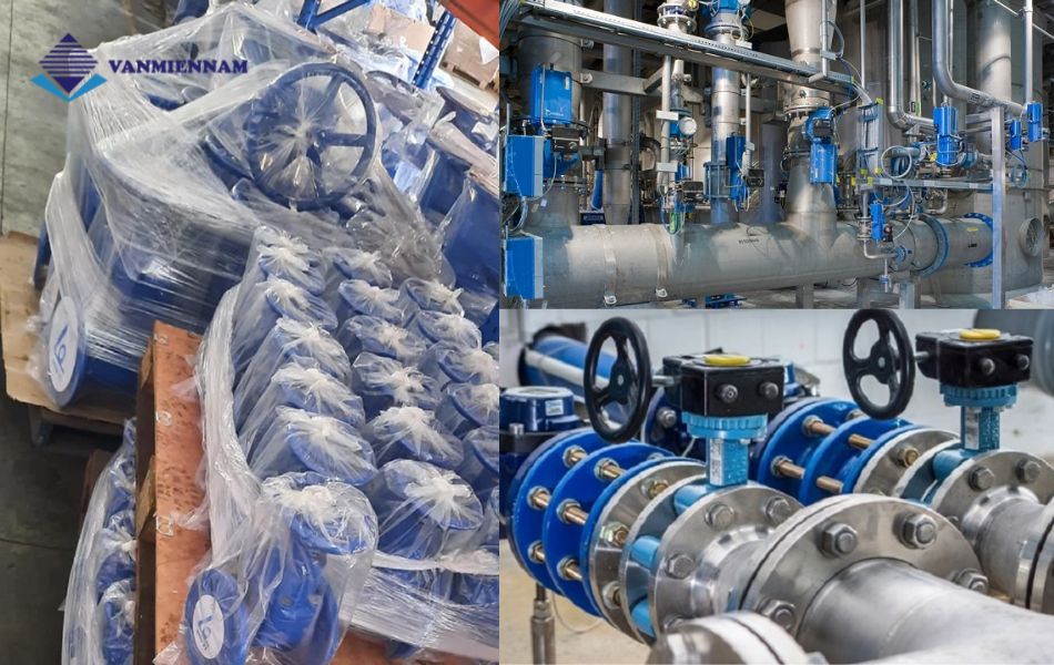 ứng dụng của van bướm tay quay Shinyi