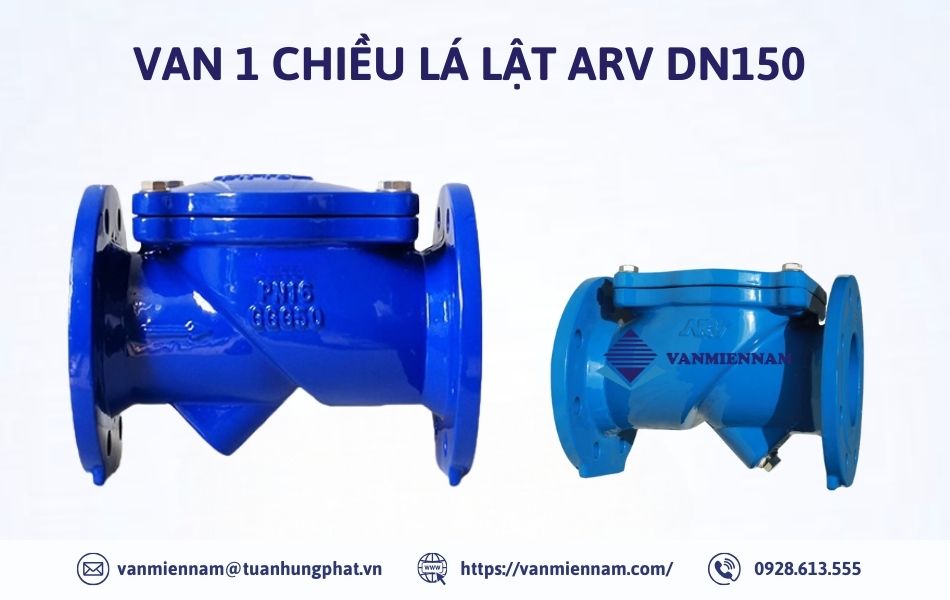 Van 1 chiều lá lật ARV DN150