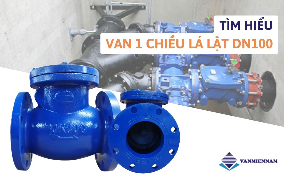 van 1 chiều lá lật dn100