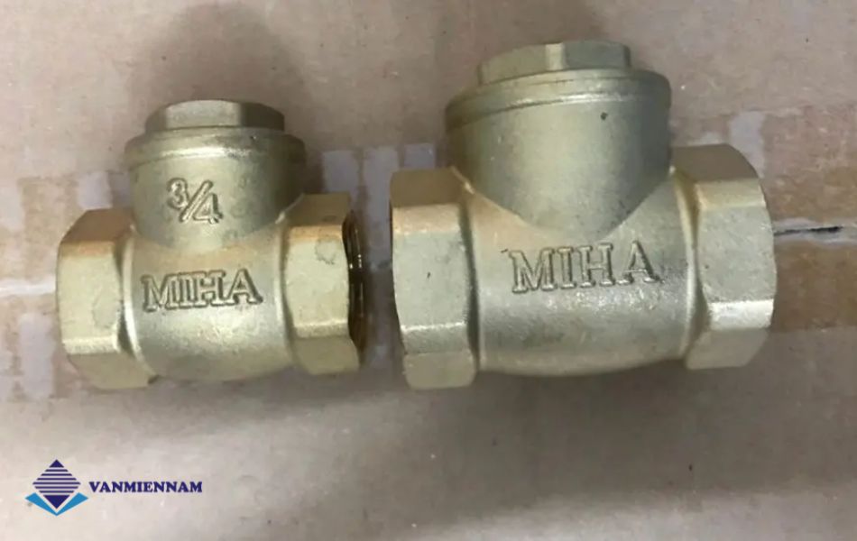 Van 1 chiều lá lật Miha DN100