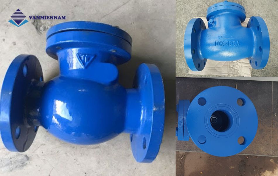 Van 1 chiều lá lật Samwoo DN100