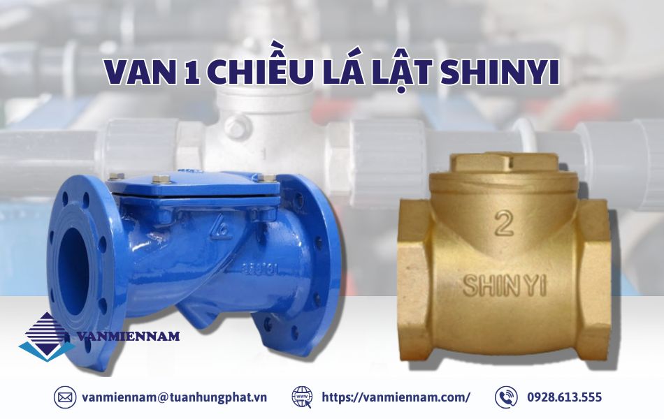 van 1 chiều lá lật Shinyi