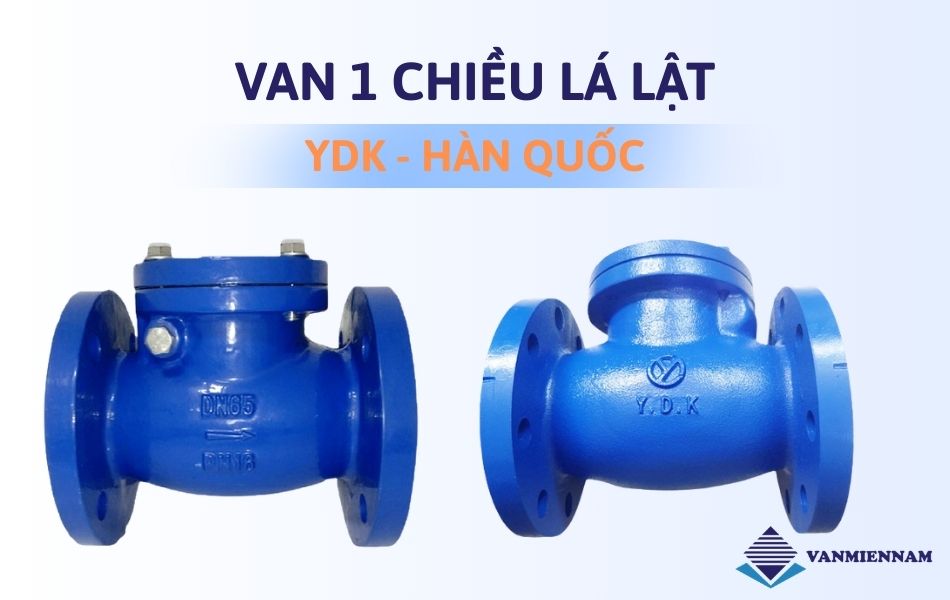 Van 1 chiều lá lật YDK