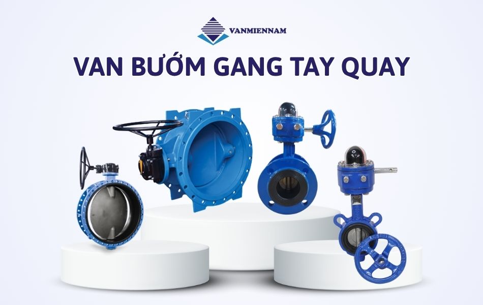 van bướm gang tay quay