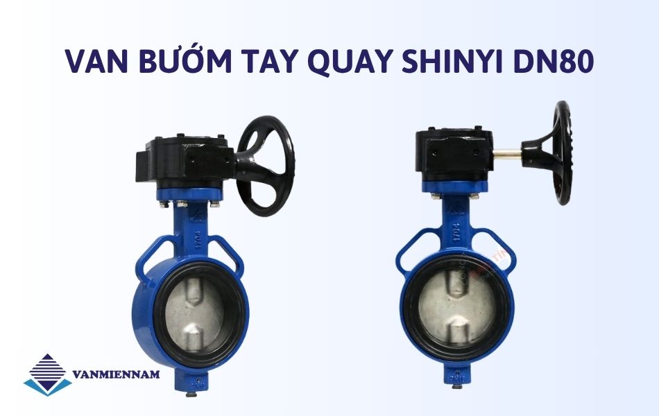 Van bướm tay quay Shinyi DN80