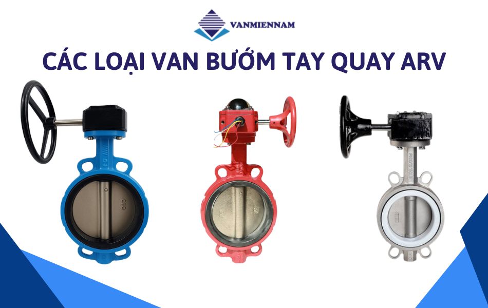 Các loại van bướm tay quay ARV