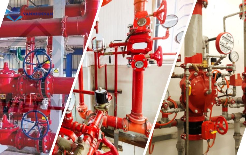 Ứng dụng van bướm tay quay Masteco