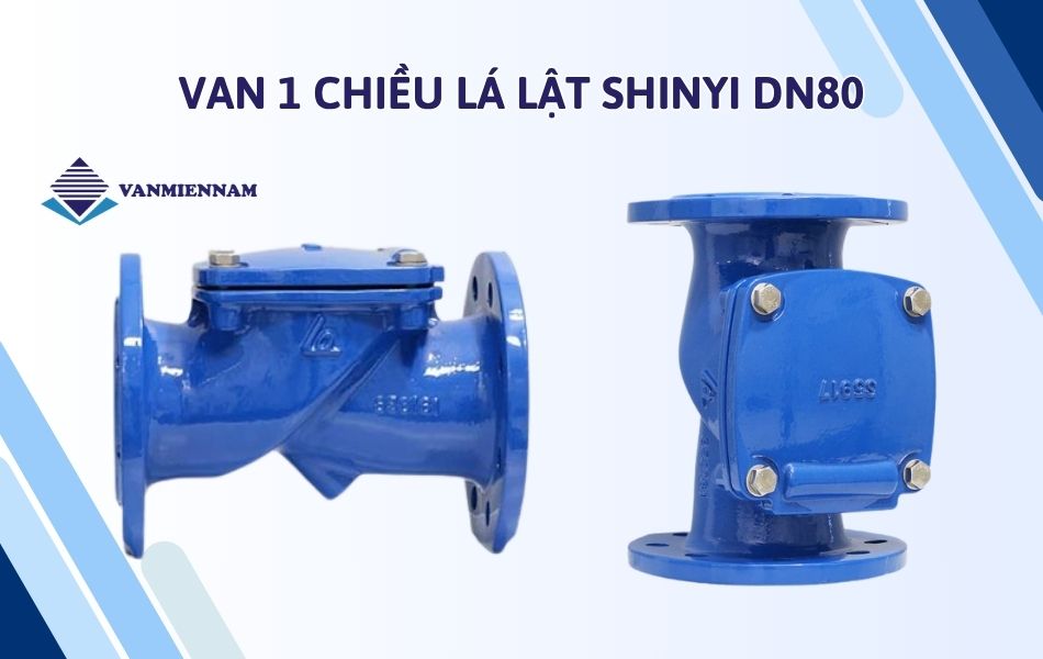 Van 1 chiều lá lật Shinyi DN80