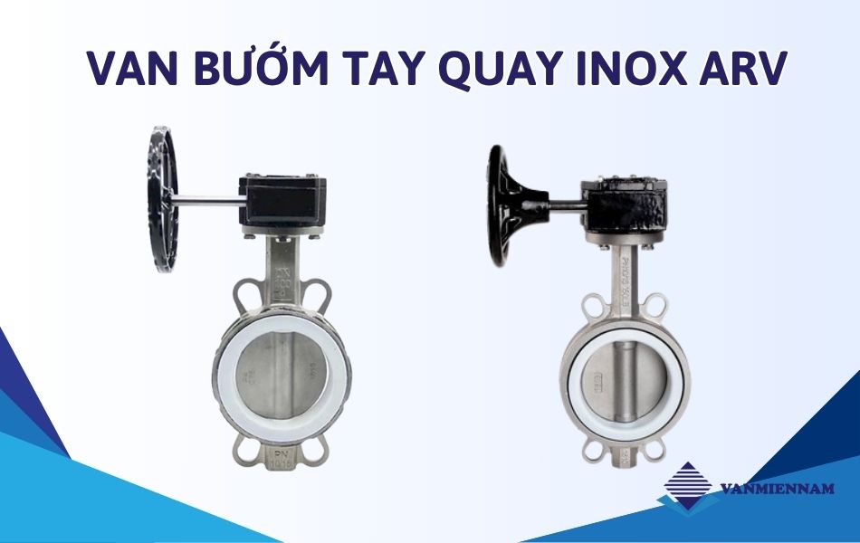 Van bướm tay quay inox ARV