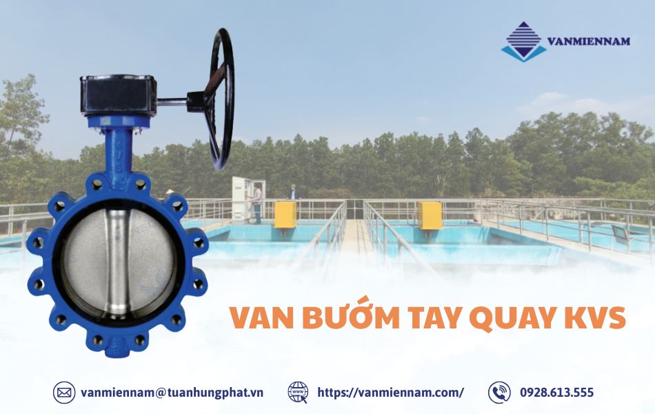 van bướm tay quay kvs